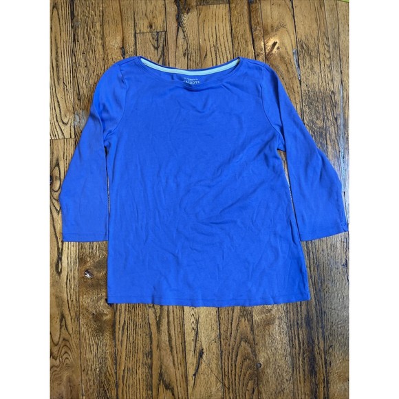 Talbots Long Sleeve Shirt Medium Petite - Picture 1 of 6